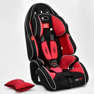 Автокресло универсальное G 1699 Цвет чёрно-красный 9-36 кг, с бустером, Joy, в пакеті