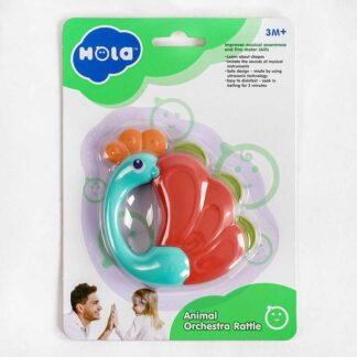 Брязкальце E 318 B-1 "Hola”, "Павич", на листі