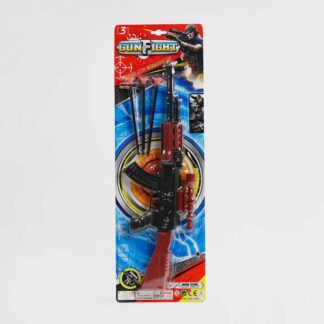 Автомат АК 47-1 C 3 патрони на присосках, на листі