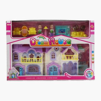 Будиночок 8117-1 A 24 х 13.5 х 24 см світло, звук, меблі, фігурки, декоративні елементи, домашній...