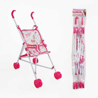 Візок для ляльок 968-6 висота 51 см, складна конструкція, в пакеті