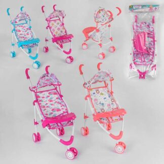 Візок для ляльок ТК - 2025 "TK Group", 4 види, ВИДАЄТЬСЯ ТІЛЬКИ МІКС ВИДІВ