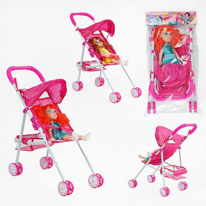 Візок з лялькою YL 1011 B висота ляльки 32 см, у пакеті
