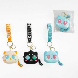 Гаманець C 68959 ЦІНА ЗА 1 ШТУКУ, силіконовий, застібається на блискавку, ремінець-тримач, розмір...