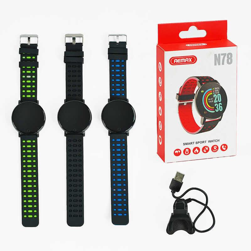 Годинник C 64784 Bluetooth 4.0, кольоровий дисплей 1.44", повідомлення, кроки, будильник, спорт,...