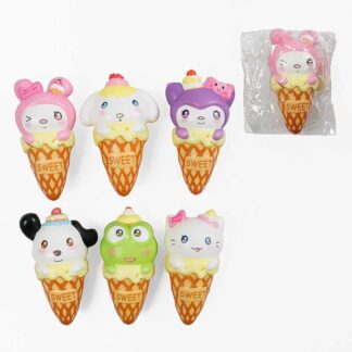 Антистрес-сквіш C 68763 ЦІНА ЗА 1 ШТУКУ, ароматизований, в пакеті, ВИДАЄТЬСЯ МІКС ВИДІВ