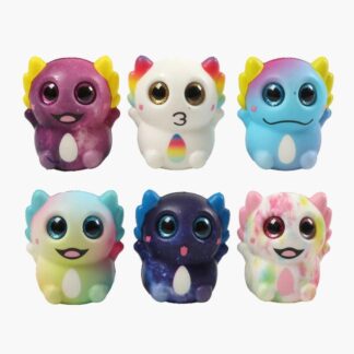 Антистрес-сквіш C 68899 ЦІНА ЗА 1 ШТУКУ, ароматизований, пластикові очі, в пакеті, ВИДАЄТЬСЯ МІКС...