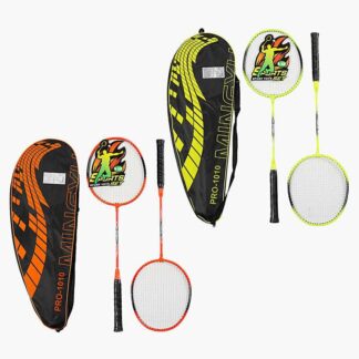 Бадмінтон C 63472 2 ракетки, металевий каркас, в чохлі