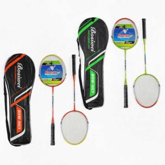 Бадмінтон C 70228 "TK Sport", 2 кольори, 2 ракетки, металевий каркас, в чохлі