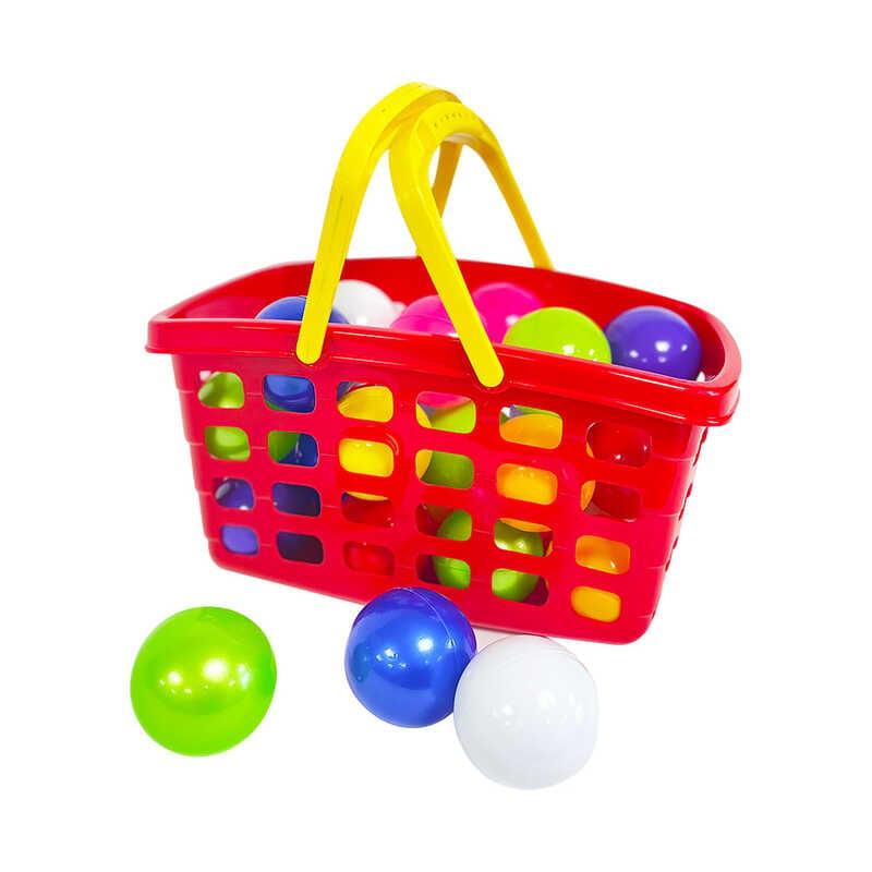 Гр "Кошик з ручкою, з кульками" 010/8 "Bamsic"