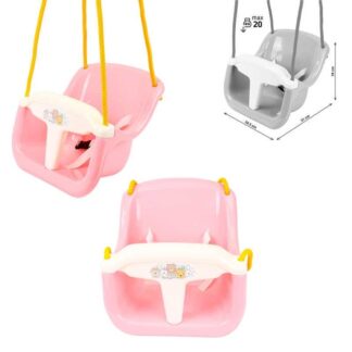 Гр Гойдалка 2123 РОЖЕВА "Technok Toys", 34,5х31х34 см, до 20 кг