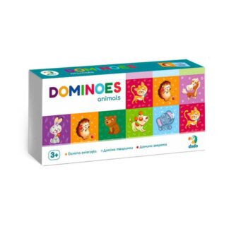Гр Гра "Домино . Тваринки" 300248 "Dodo", 28 карток, у коробці