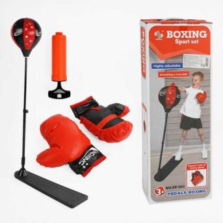 Боксерський набір AT - 503 висота-106 см, рукавички, насос, у коробці