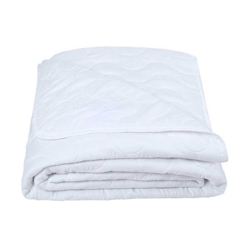 Гр Ковдра "Polaris" 2020016 2.0 літня, мікрофібра, синтепон 175х210 см, колір білий "Homefort"