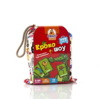 Гр Гра настільна "Крокошоу" VT8077-10 "Vladi Toys", 55 карт, у мішку