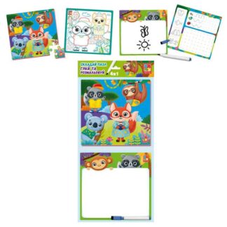 Гр Гра настільна "Набір 4в1. Звірятка" VT2002-03 "Vladi Toys"