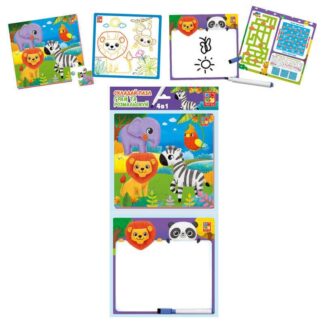 Гр Гра настільна "Набір 4в1. Зоопарк" VT2002-02 "Vladi Toys"