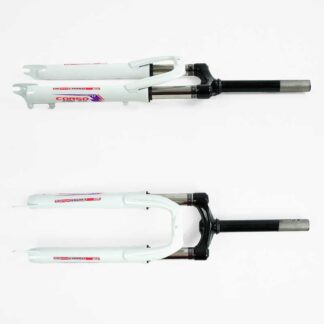 Вилка велосиедна амортизаційна 26138 "INTENSE" матеріал сталь, 38мм, без перемикача