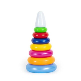 Гр Іграшка дитяча "Піраміда Веселка 2" 1819 "BAMSIC", 15х29 см