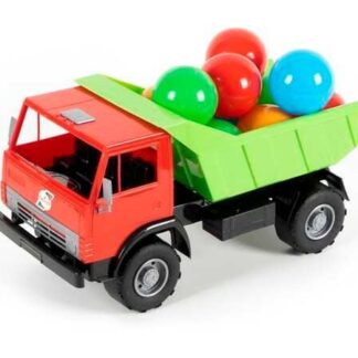 Гр Авто Самосвал с шариками X2 Камаз 471 В-2 "ORION", в сетке