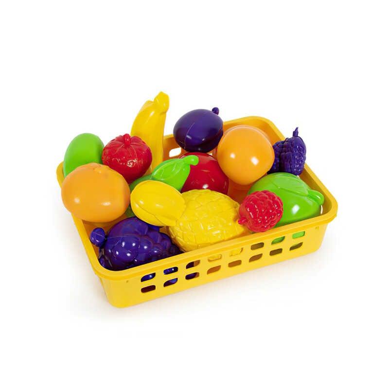 Гр Кошик фруктовий 010/13 "BAMSIC", великий, 15 предметів