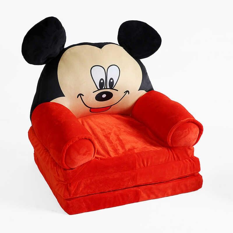 Гр Крісло розкладне м’яке "Мишеня" дитяче К26127 50х38х43 см, у розкладеному вигляді - 120 см