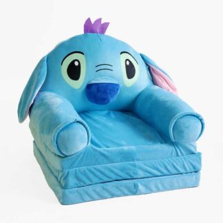 Гр Крісло розкладне м’яке "Синій прибулець" дитяче К38570 50х38х43 см, у розкладеному вигляд... 50х38