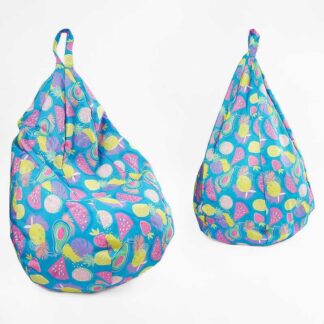 Гр Крісло-мішок дитяче "Груша" Д27336 "Фрукти" висота у підвішеному положенні 88 см, знімний водо...