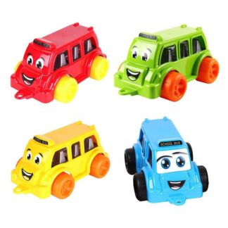Гр Автобус 4777 "Technok Toys" 4 цвета, 26см
