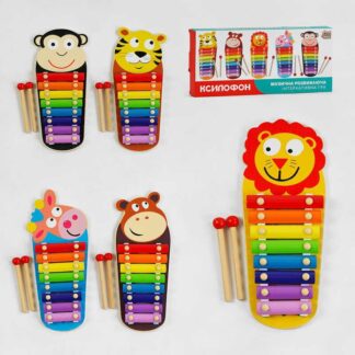 Гр Ксилофон 77678 "4FUN Game Club Wood", 4 види, в коробці