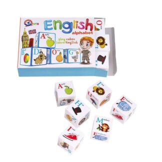 Гр Кубики 12 шт. "Английская абетка" 1325 "Technok Toys"