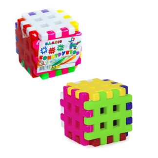 Гр Набір дитячий "Конструктор - пазли №1" 114/1 "BAMSIC" 6 деталей, у плівці