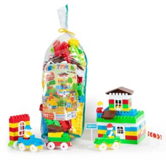 Гр Набір дитячий "Конструктор BAMSIC № 4" 115/11 "BAMSIC" 193 деталі, в пакеті