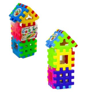 Гр Набір дитячий "Конструктор пазли № 6" 114/12 "BAMSIC" 13 деталей, у плівці