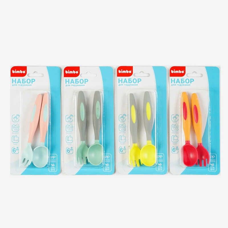 Гр Набор для кормления С 63879 (192) "Bimbo", 4 вида, на листьях, ВЫДАЕТСЯ ТОЛЬКО МИКС ВЫДОВ