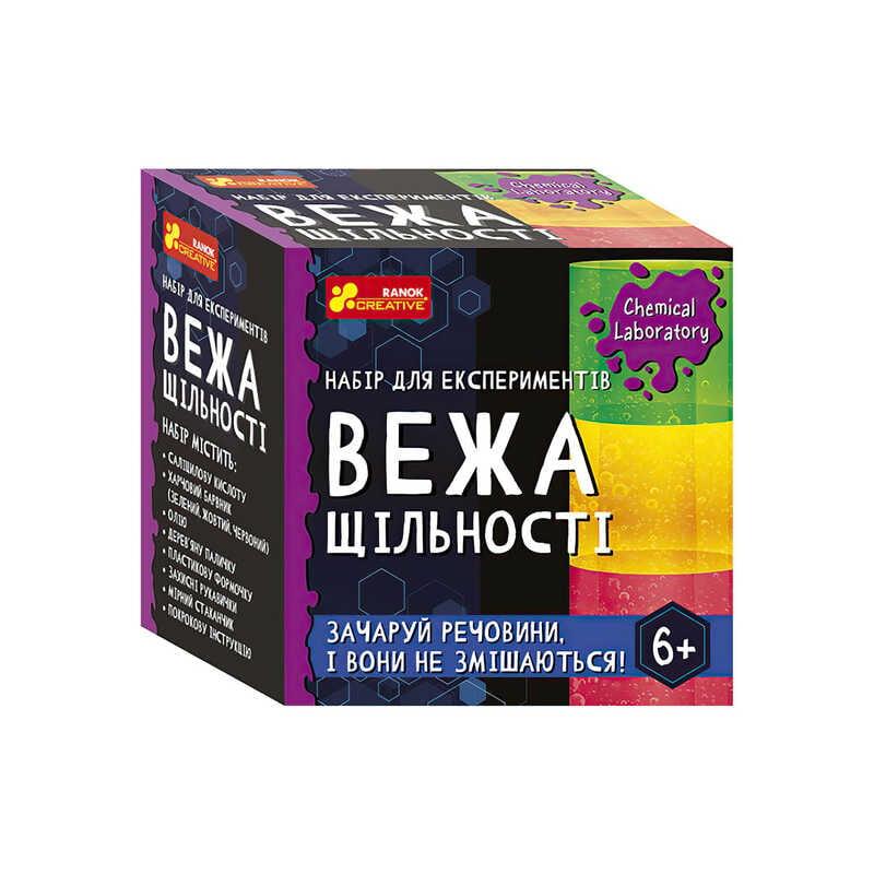 Ар Набор для эксперементов "Башня плотности" 10138036У / 484263 (130) "Ранок"