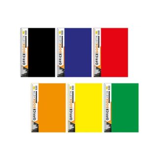 Гр Блокнот Б-БП5-120 / АП-1509 А5, 120арк, пластик, 2 розіл.,пружина збоку "Апельсин" ВИДАЄТЬСЯ М...