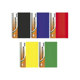 Гр Блокнот Б-БП5-60 / АП-1507 А5, 60арк, пластик,пружина сбоку "Апельсин" ВИДАЄТЬСЯ МІКС ВИДІВ