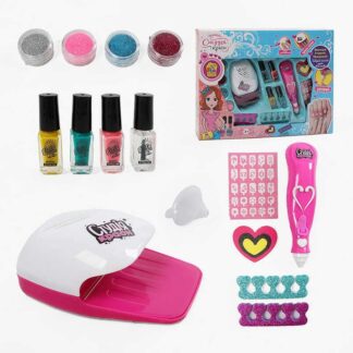 Гр Набір для манікюру "Студія краси" 22930 "4FUN Game Club", сушка для нігтів на батарейках, розп...
