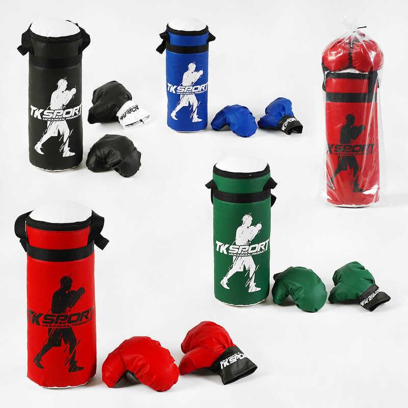 Гр Боксерський набір СЕРЕДНІЙ Б17089 , 4 кольори, "TK Sport", висота-47 см, ВИДАЄТЬСЯ ТІЛЬКИ МІКС...