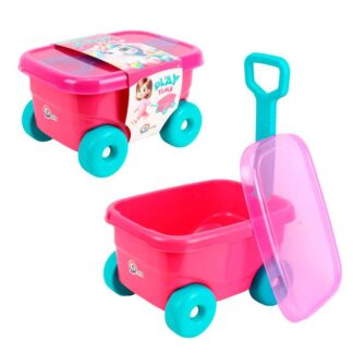 Гр Візок 1386 "Technok Toys", розміри: 38х28х22 см, висота ручки: 54 см