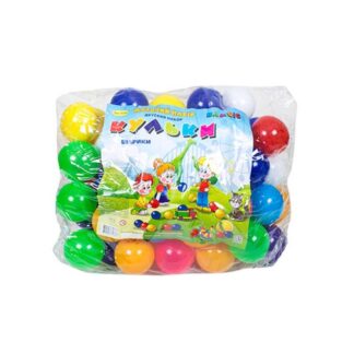 Гр Набор шариков 0264 (3) "BAMSIC" 65 шт, d-8 см, в пакете