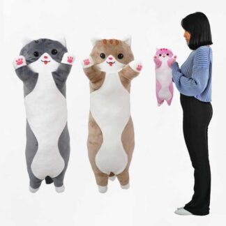 Гр М`яка іграшка "Кіт Батон" К45238 довжина 50 см, у пакеті ВИДАЄТЬСЯ МІКС ВИДІВ