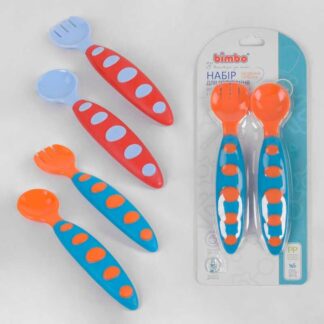 Гр Набор приборов 45368 "BIMBO", 2 цвета, на листе