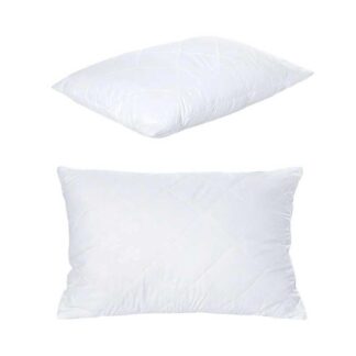 Гр Подушка "Білосніжка" 3010086 мікрофібра, силіконізоване волокно, блискавка, 40*60см, біла "Hom...