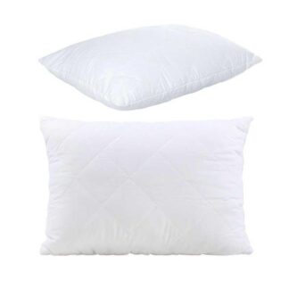 Гр Подушка "Семейная" 3010039 стежок микрофибра, силиконизированное волокно, 40*60 см., белая (1) "Homefort"