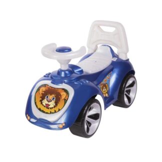 Гр Машина-толокар "ЛАПКА" 758 без ручки цвет синий "ORION"