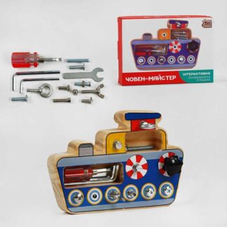 Гр Човен 20522 "4FUN Game Club Wood", викрутка, шестигранник, болти, в коробці