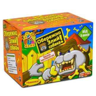Гредь Настольная игра "Обережно! Злая собака" 7144 (12) "4FUN Game Club" на батарейке,