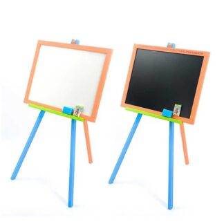 Гр Мольберт магнитный - цветной 130 + НОГИ тренога металл крашеная/Доска ш40*в55см, Высота 100см/...